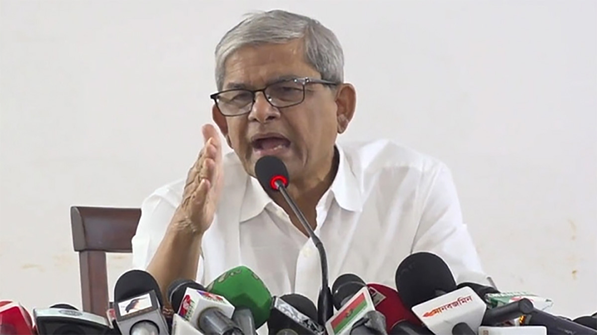 দেশে সর্বগ্রাসী সংকট চলছে: মির্জা ফখরুল